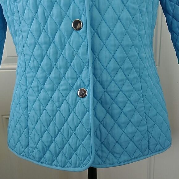Briggs New York lightweight blue quilted jacket - Picture 3 of 8